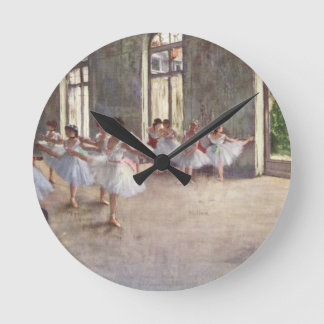 Degas balettdansörer rund klocka