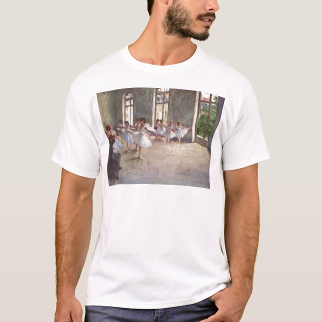 Degas balettdansörer tee shirt (Framsida)