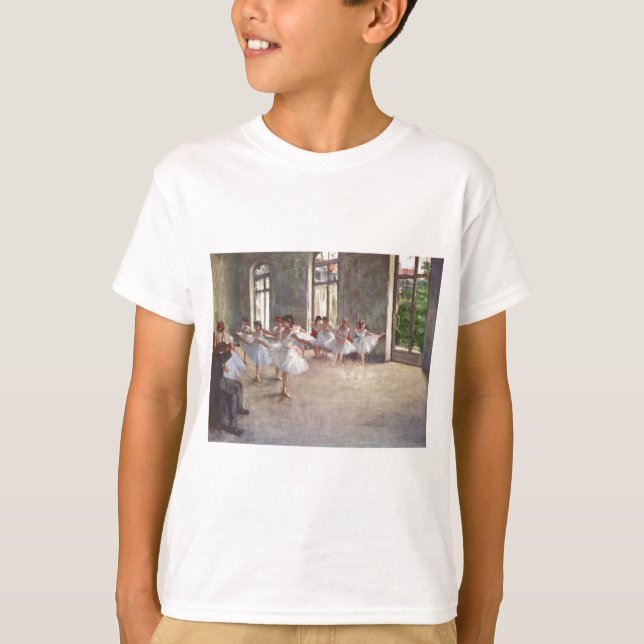 Degas balettdansörer tee shirt (Framsida)