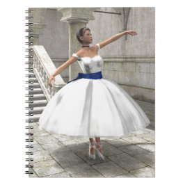 Degas Ballerina Anteckningsbok Med Spiral