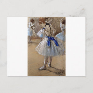 degas ballerina art vykort