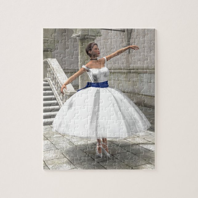 Degas Ballerinapussel Pussel (Vertikal)