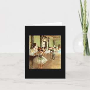 Degas - Ballet Dance Class Kort