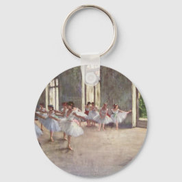 Degas Ballet Dancers Nyckelring