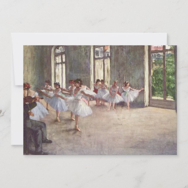 Degas Ballet Rehearsal (Framsida)