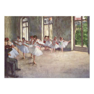 Degas Ballet Rehearsal Fototryck