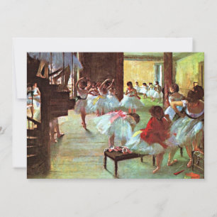 Degas - Ballet School Kort