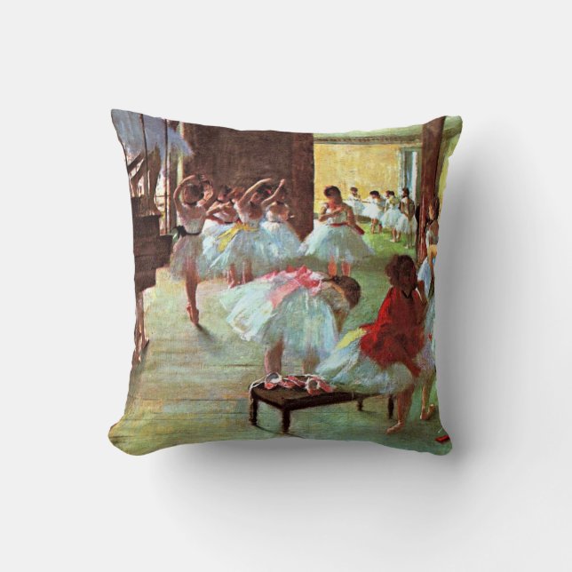 Degas - Ballet School Kudde (Framsida)