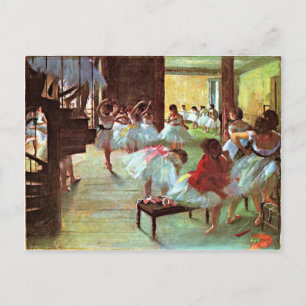 Degas - Ballet School Vykort
