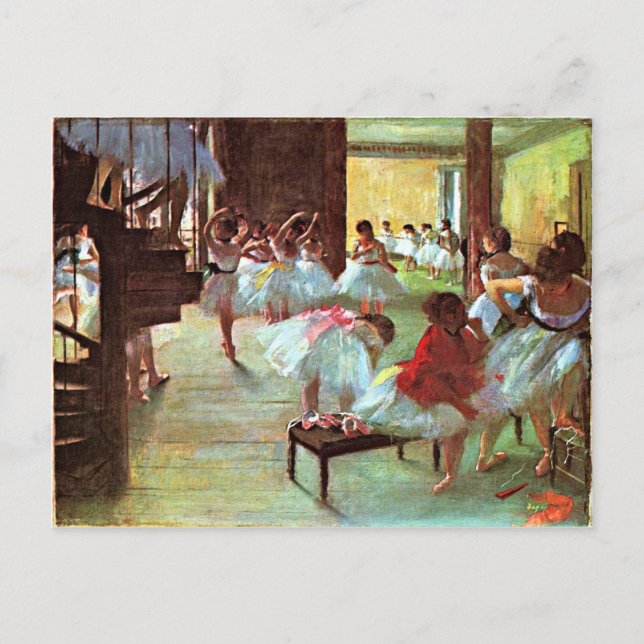 Degas - Ballet School Vykort (Framsida)