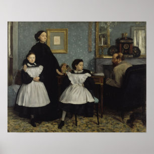 Degas - Bellelli-familjen Poster