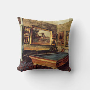 Degas - Billiard-rummet Kudde