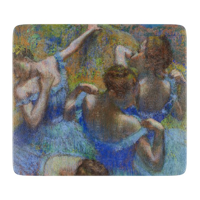 Degas Blå Dansare Pastell Finkonst Mästerverk (Framsidan)