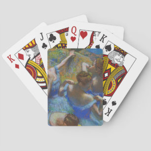 Degas Blå Dansare Pastell Konst Mästerverk Casinokort