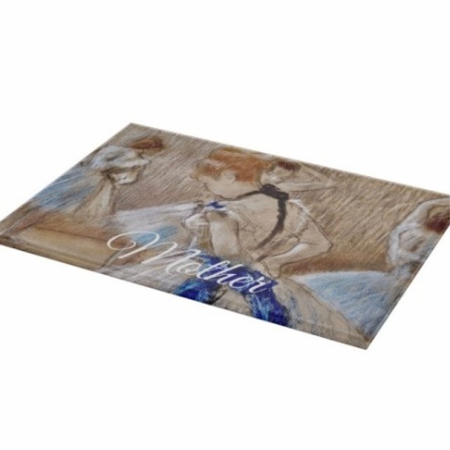 Degas Dancer With Blue Ribbon  (A beautiful cutting board for Mom—practical, stylish, and perfect for Mother’s Day.

)