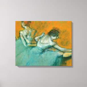 Degas Dancers vid Pub Ballet Canvastryck