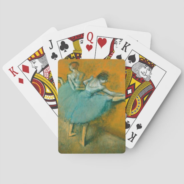 Degas Dancers vid Pub Ballet Casinokort (Baksidan)
