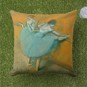 Degas Dancers vid Pub Ballet Kudde