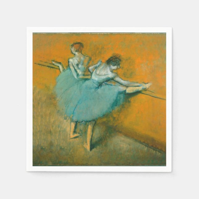Degas Dancers vid Pub Ballet Pappersservett (Framsidan)