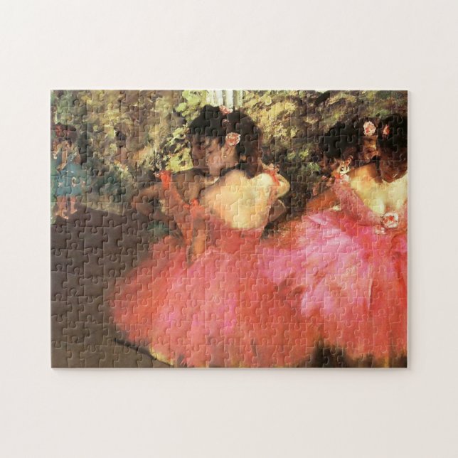 Degas dansare i rosapussel pussel (Horisontell)