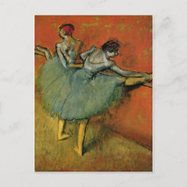Degas, dansare på Barre Vykort