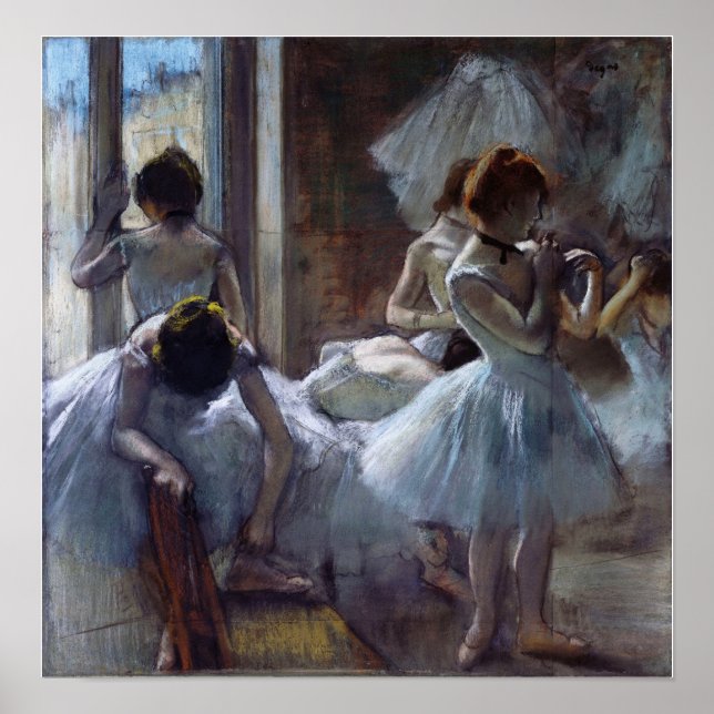 Degas - dansare poster (Framsidan)