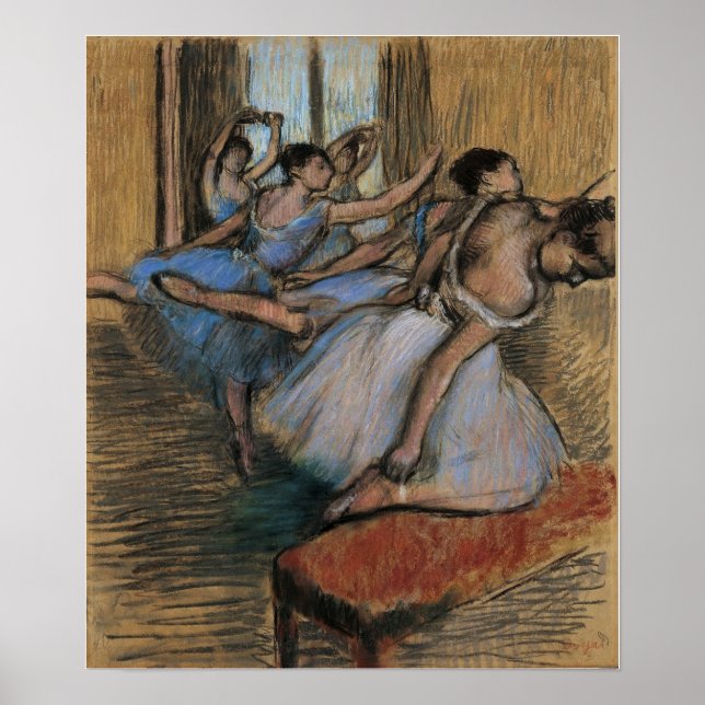Degas - dansare poster (Framsidan)