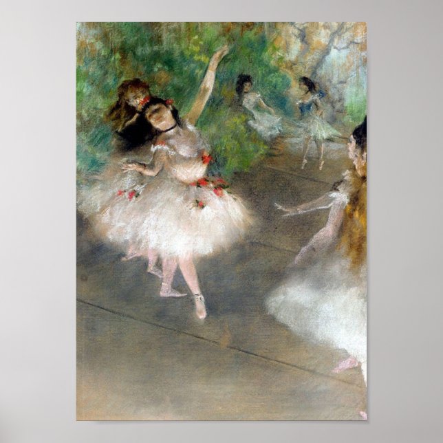 Degas, dansare poster (Framsidan)