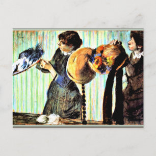 Degas - de lilla Milliners Vykort