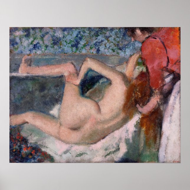 Degas - Efter Badet Poster (Framsidan)