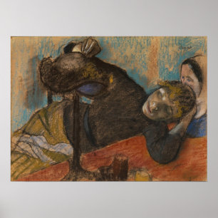 Degas - Hattmakaren Poster