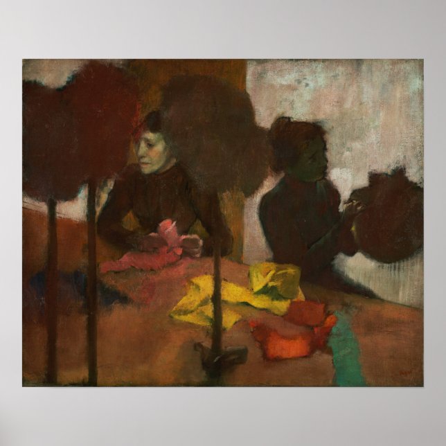 Degas - Hattmakarna Poster (Framsidan)