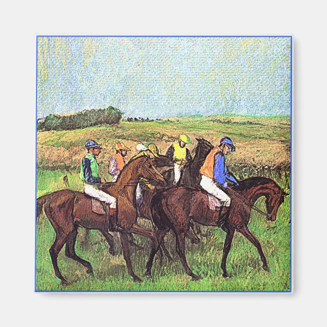 Degas' Horses Magnet (Framsidan)