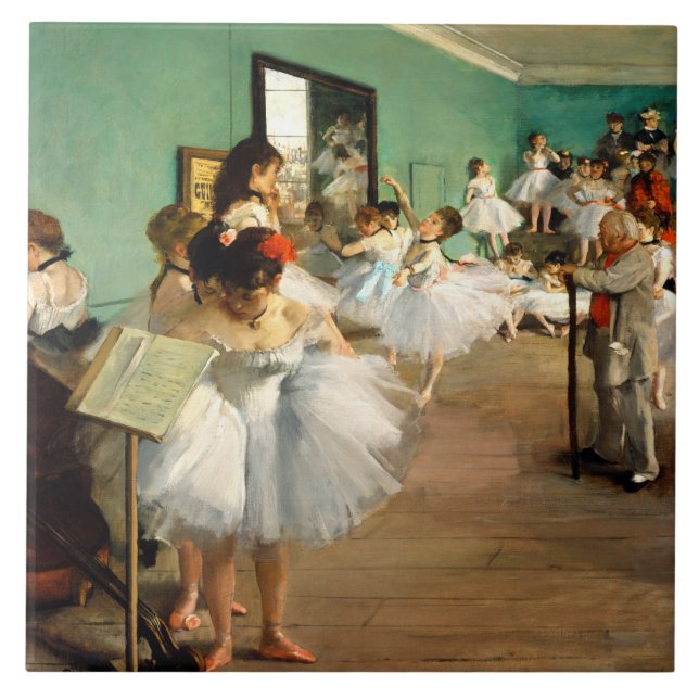 Degas-klassen Kakelplatta (Framsidan)