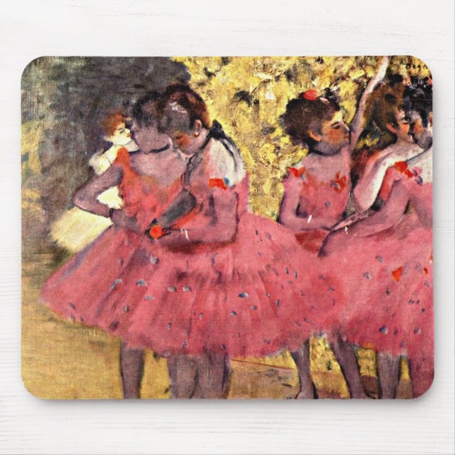 Degas: Rosa Dancers Musmatta (Framsidan)