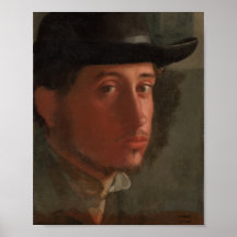 Degas - Self-Porträtt (1857)