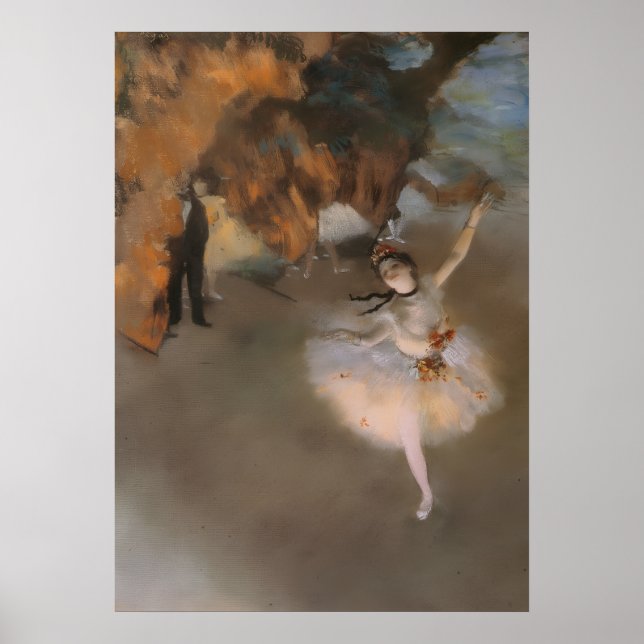 Degas Stjärnan Poster (Framsidan)