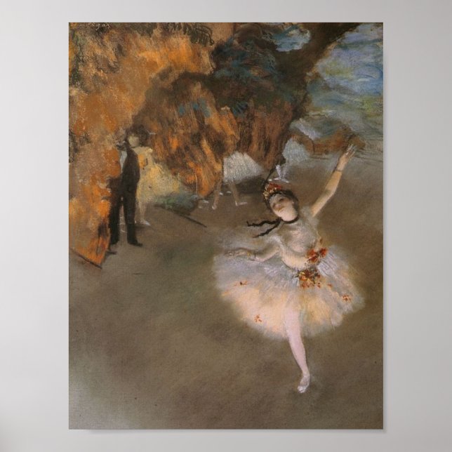 Degas Stjärnan Poster (Framsidan)