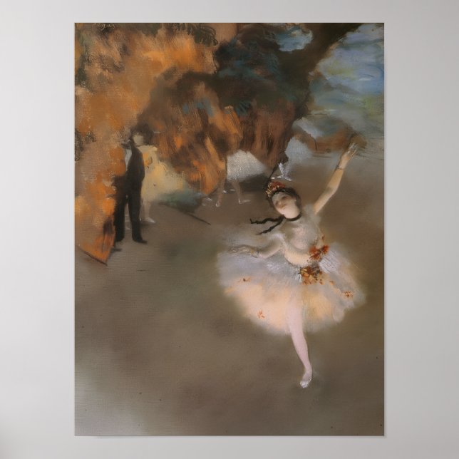 Degas Stjärnan Poster (Framsidan)