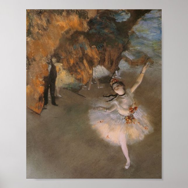 Degas Stjärnan Poster (Framsidan)