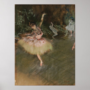 Degas - stjärnorna poster