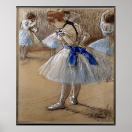 Degas Study of a Dancer Poster
