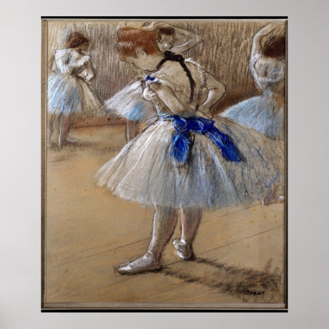 Degas Study of a Dancer Poster (Framsidan)