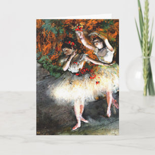 Degas - två dansare som kommer in på scenen kort