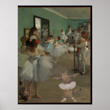 Degas'''dance class with Ballet Cat