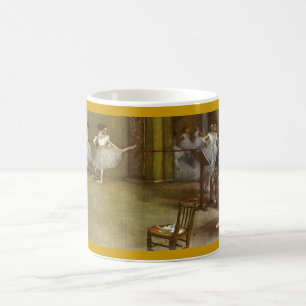 Degasdansare, ballerinas kaffemugg