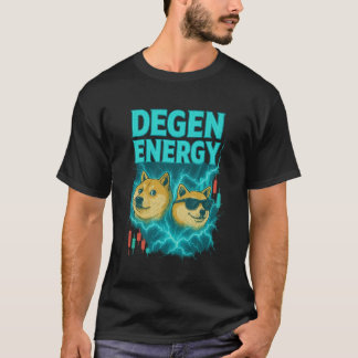 Degen Energy Cyberpunk Crypto Shirt T