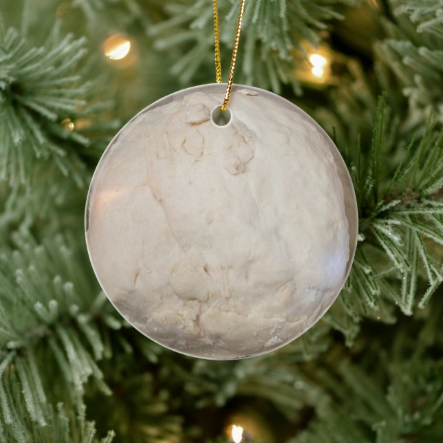 Degjäst bröd julgransprydnad keramik (Träd)