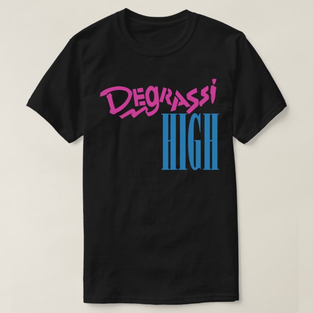 Degrassi High Logotyp T Shirt (Design framsida)