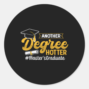 Degree Studenten Master's Degree Mba Runt Klistermärke